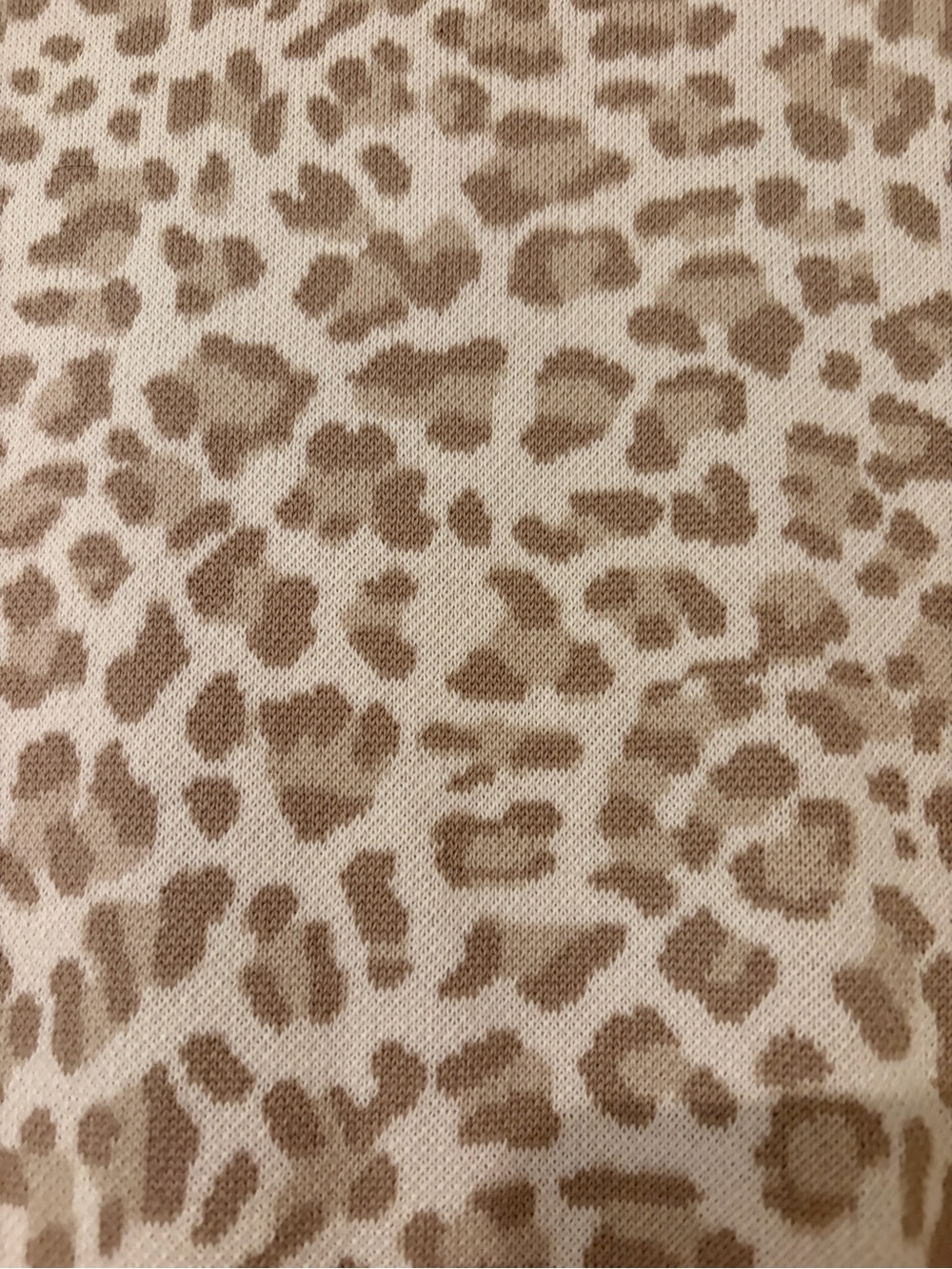 TALBOTS LEOPARD PRINT SHORT SLEEVE TOP SIZE MEDIUM NWT! - Picture 3 of 3
